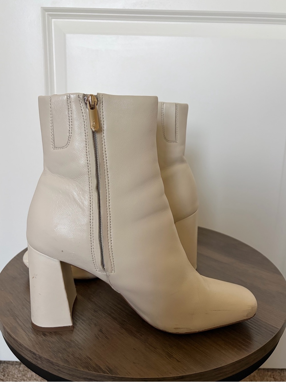 SAM EDELMAN - Daria Block Booties - Picture 5 of 16